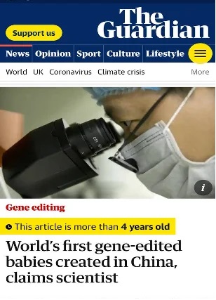 Рисунок 3: скриншот рассматриваемой статьи (Источник: The Guardian )