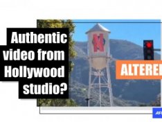 Video of Netflix logo painted over Warner Bros tower is altered