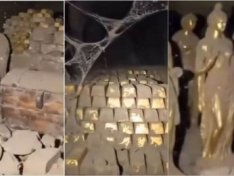 Suriyada mağarada qızıl külçə və heykəllər tapılması xəbəri yalandır