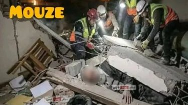 Xamneyinin dağıntılar altında qalan cəsədi göstərən şəkillər həqiqidirmi?